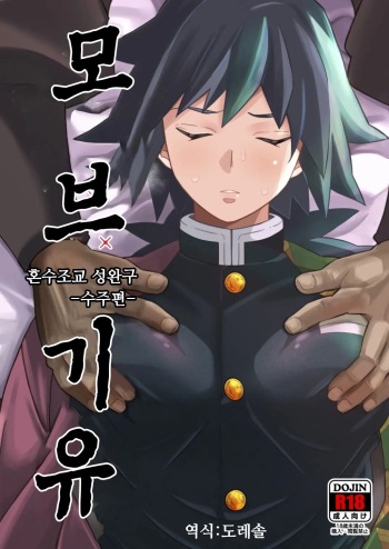 Mob x Giyuu Konsui Choukyou Seigangu -Mizubashira Hen- | 모브 x 기유 혼수조교 성완구 수주 편- cover