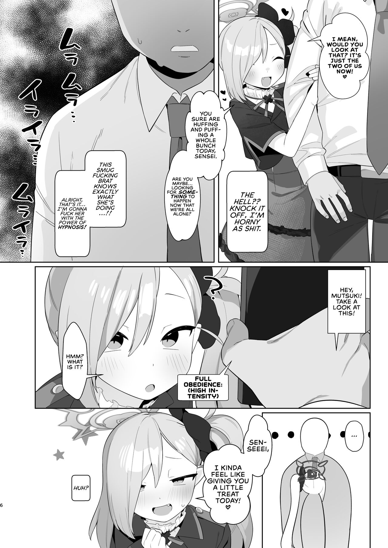 BluArch Saimin-bu 3 Asagi Mutsuki Hen | The Blue Archive Mind Control Club ~M.T.K. Chapter~ page 5 full