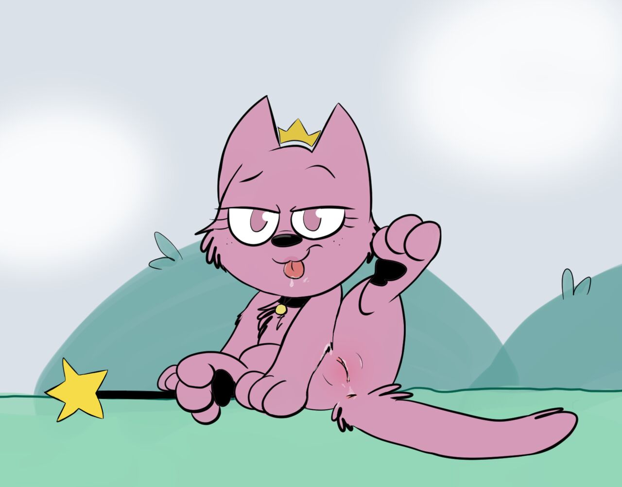 Doom and gloom up in his room is broken instantly by his magic little fish who grant his every wish page 6 full