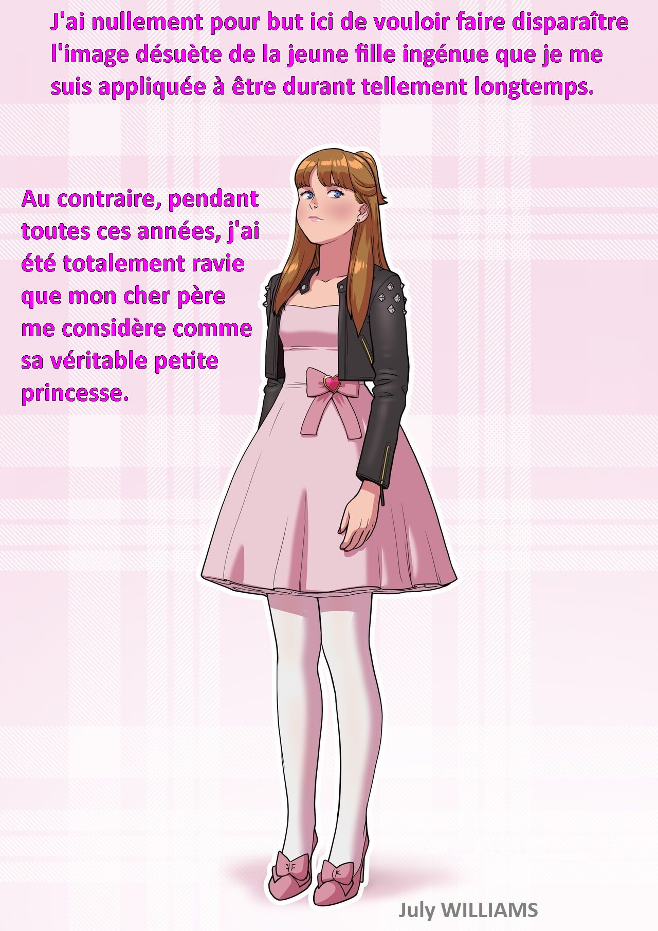 Slut Biography 1 - July Transformation Set / Biographie d'une Salope 1 - La Transformation de July Williams page 2 full