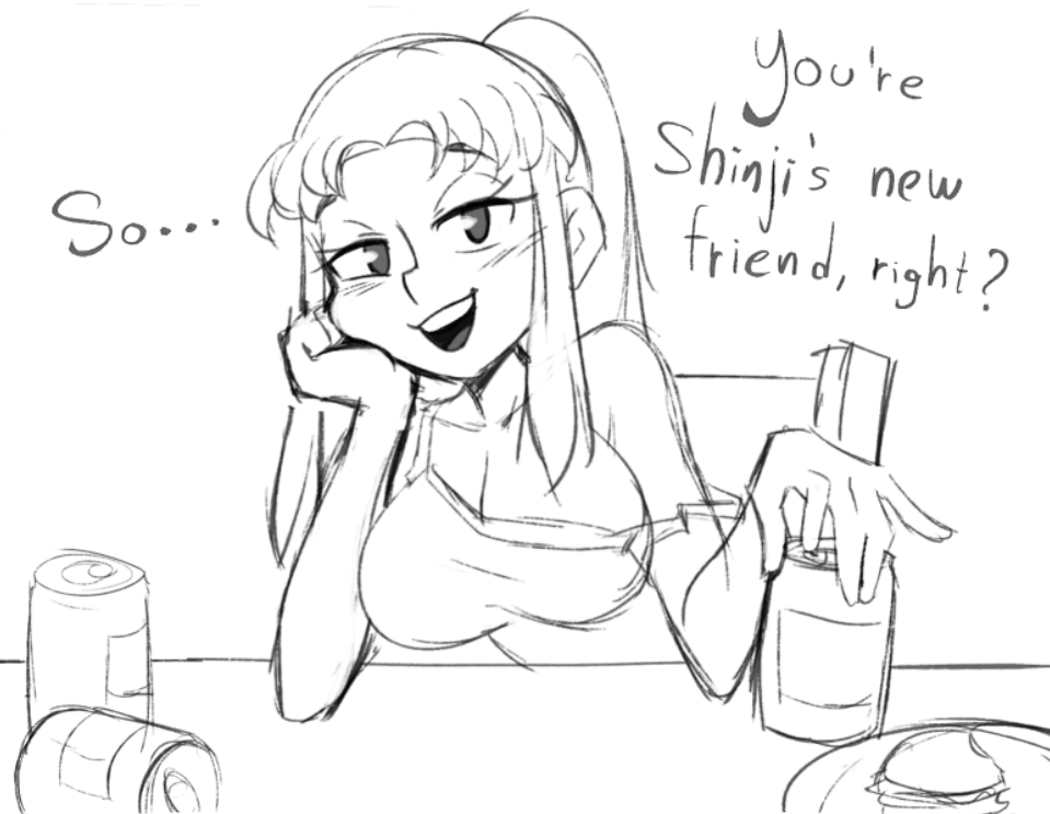 Misato wants something... page 9 full
