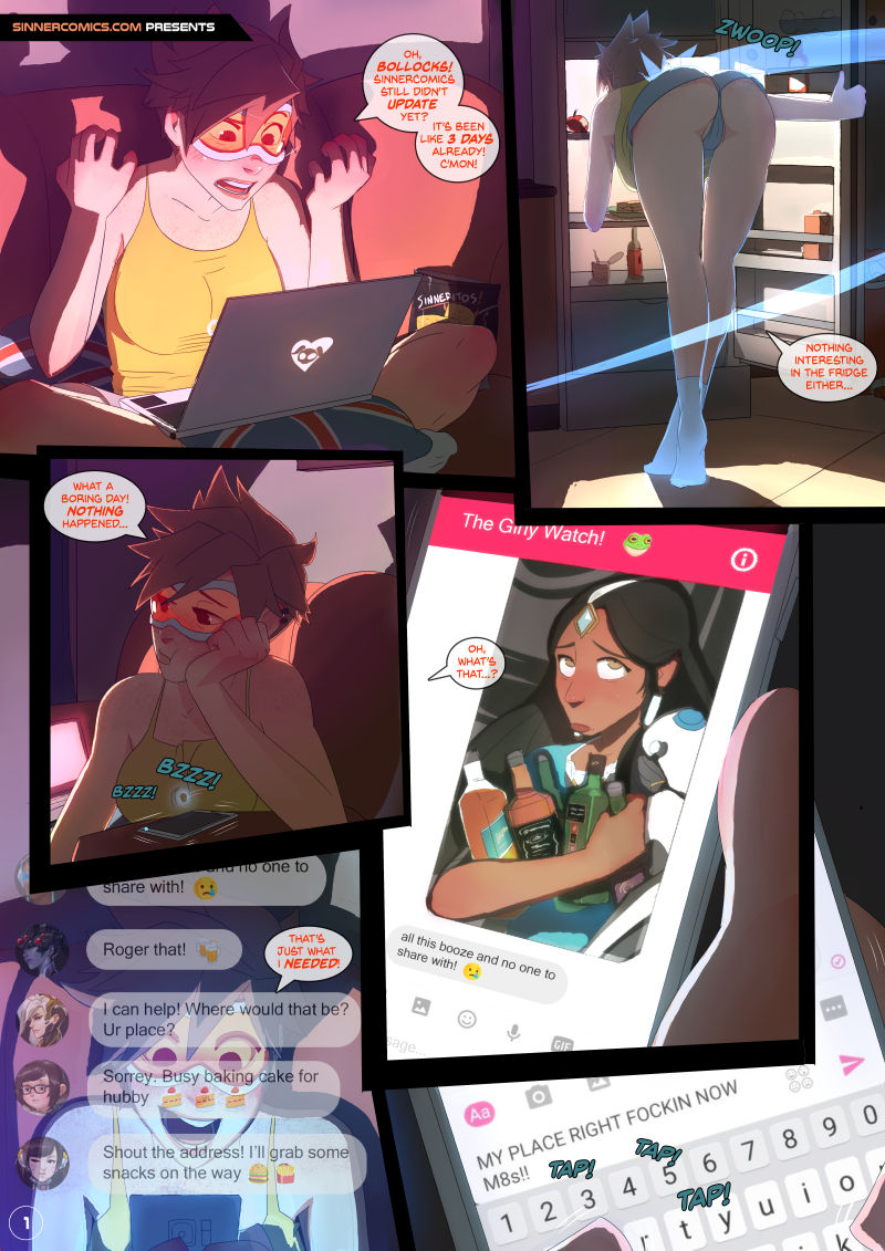 The Girly Watch 1-6 page 1 full