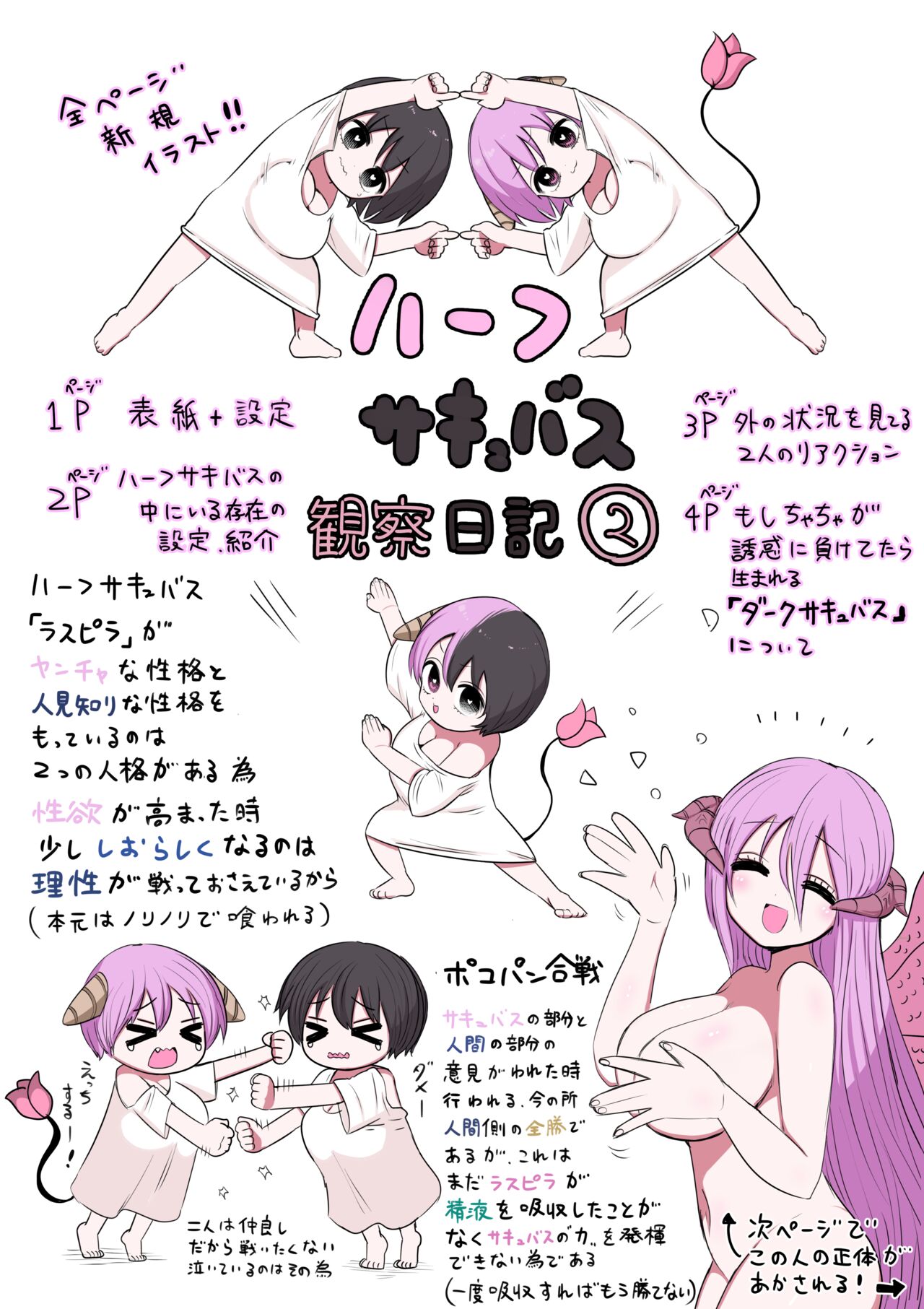 Half Succubus Kansatsu Nikki page 5 full