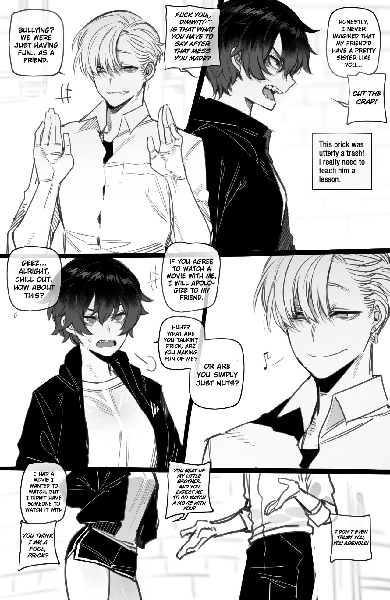 tomboy sister bully netorare page 2 full