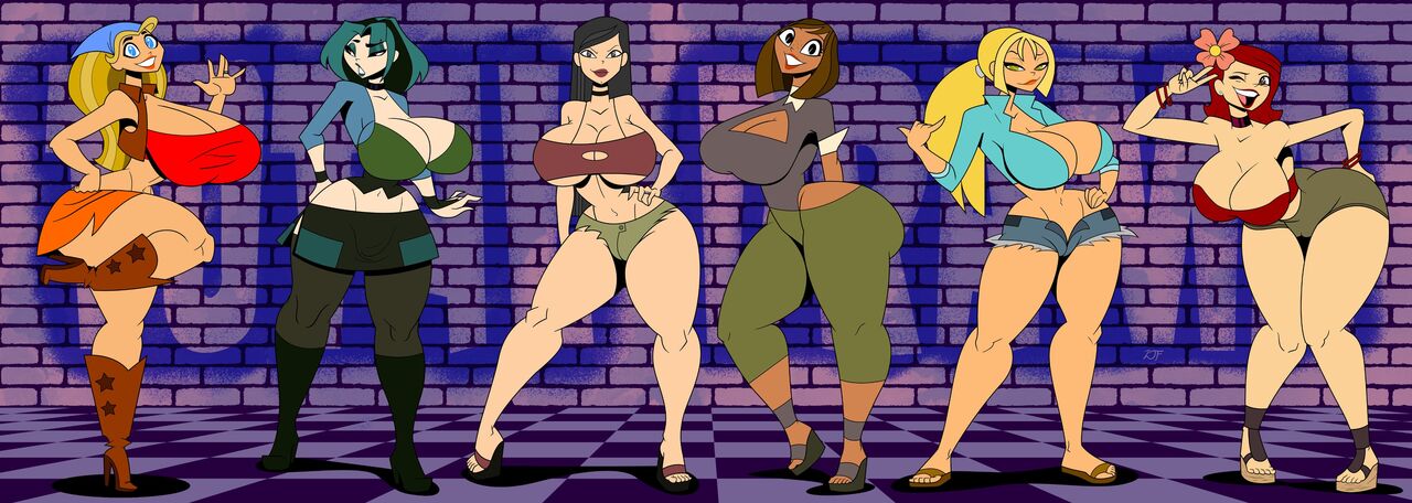 Total Drama Girls page 1 full
