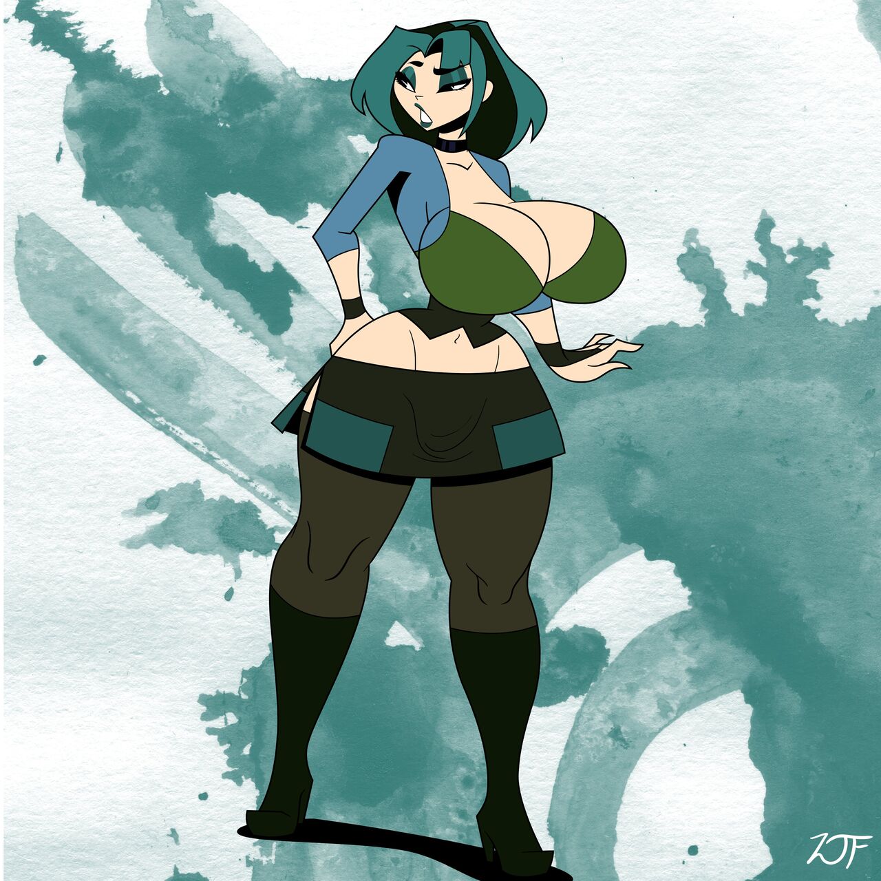 Total Drama Girls page 3 full