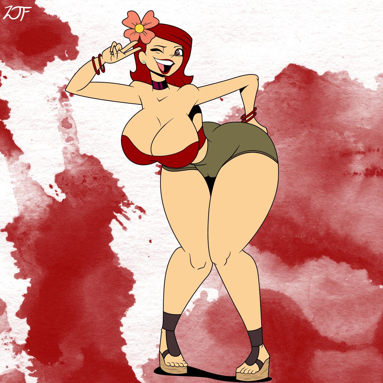 Total Drama Girls page 7 full
