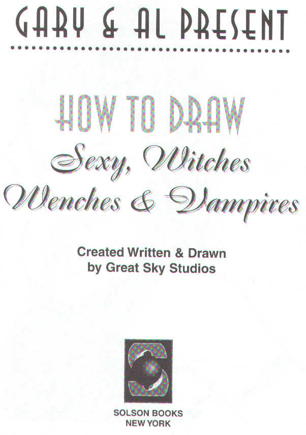 How To Draw Sexy Witches, Wenches &amp; Vampires page 2 full