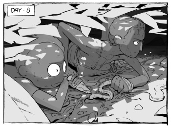 That Time Me and My Younger Brother Got Stranded in Some Alien Planet and Can't Get Back Home. Also I'm Secretly Attracted to Him and I Think He Is Attracted to Me Too. cover