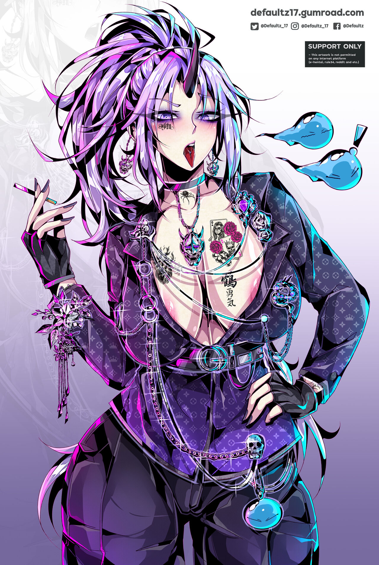 2023 Shion Tensei Shitara Slime Gumroad Rewards page 4 full