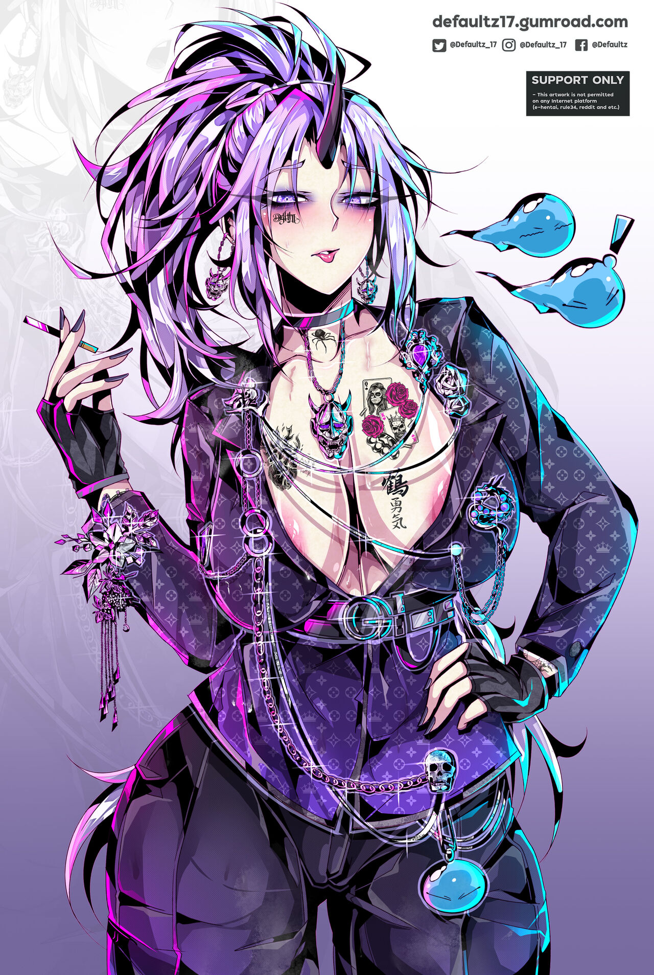 2023 Shion Tensei Shitara Slime Gumroad Rewards page 9 full