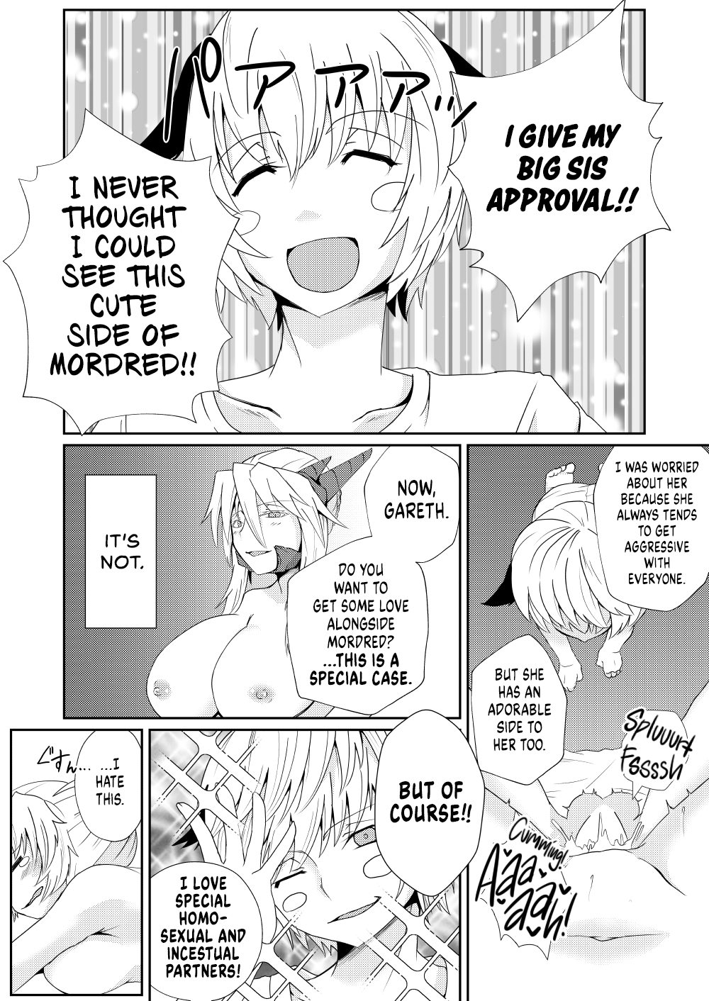 Mordred Kashimasu | I'm Lending my Sister page 8 full