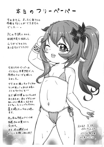 Honjitsu no Free Paper cover