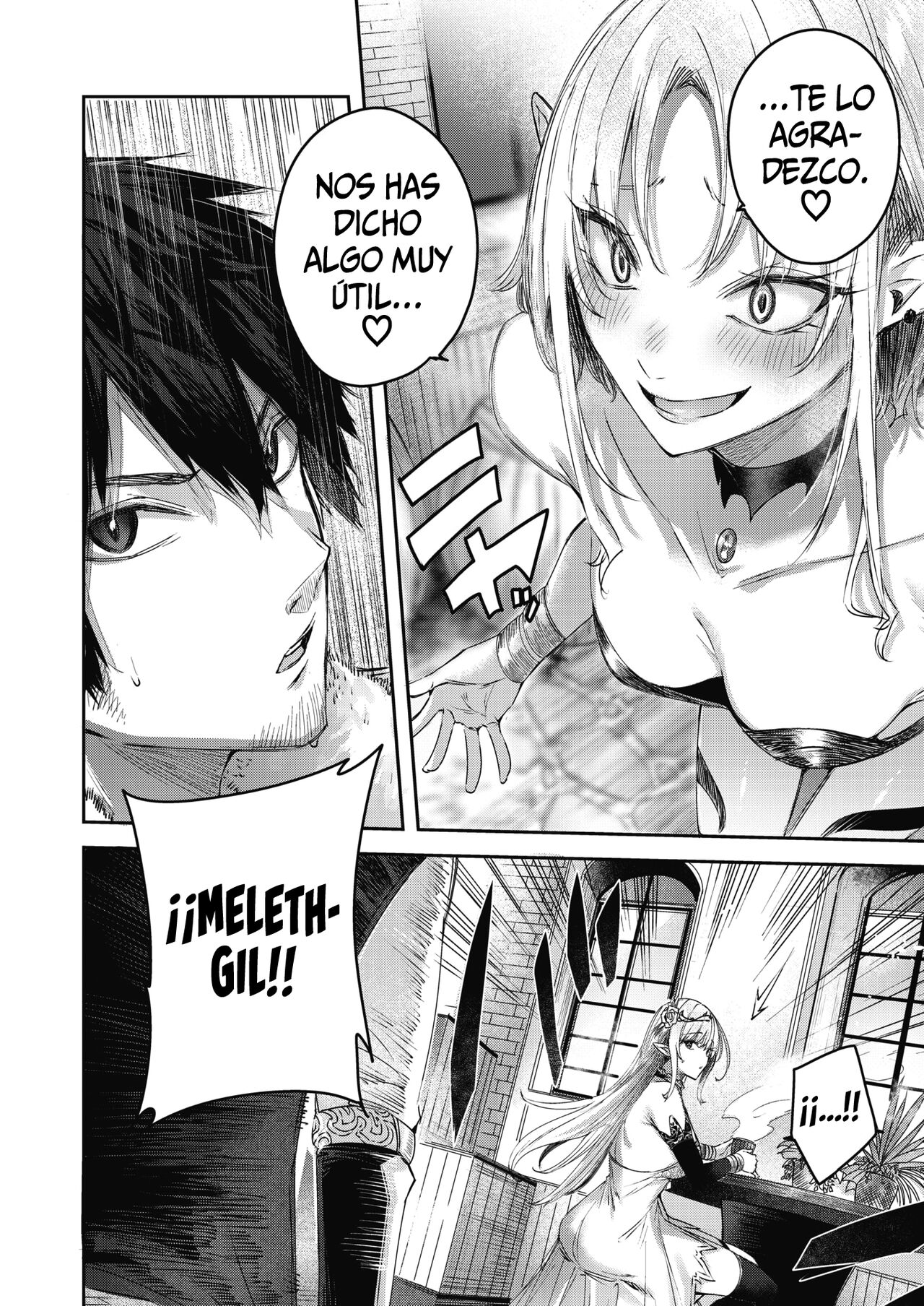 Dokushin Hunter no Deai wa Elf no Mori de Ch. 2 | El Encuentro de un Cazador Soltero en el Bosque Élfico Cap.2 page 7 full