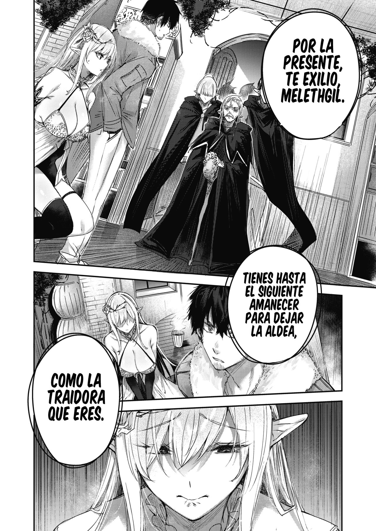 Dokushin Hunter no Deai wa Elf no Mori de Ch. 2 | El Encuentro de un Cazador Soltero en el Bosque Élfico Cap.2 page 9 full
