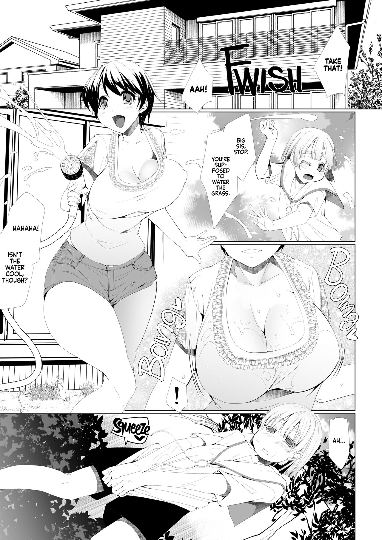 Kyonyuu no Onee-chan wa Suki desu ka? FUNF | Do You Like Big Sis' Big Tits? FUNF page 2 full