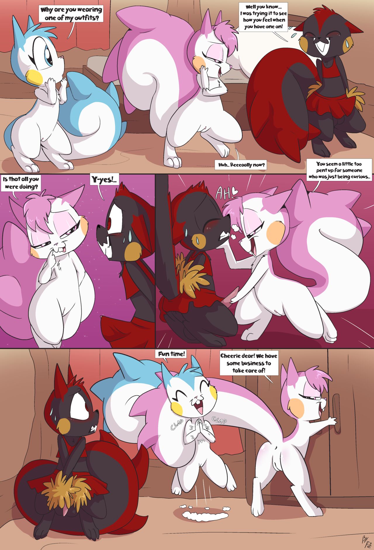 A Cheerleader Fantasy page 2 full