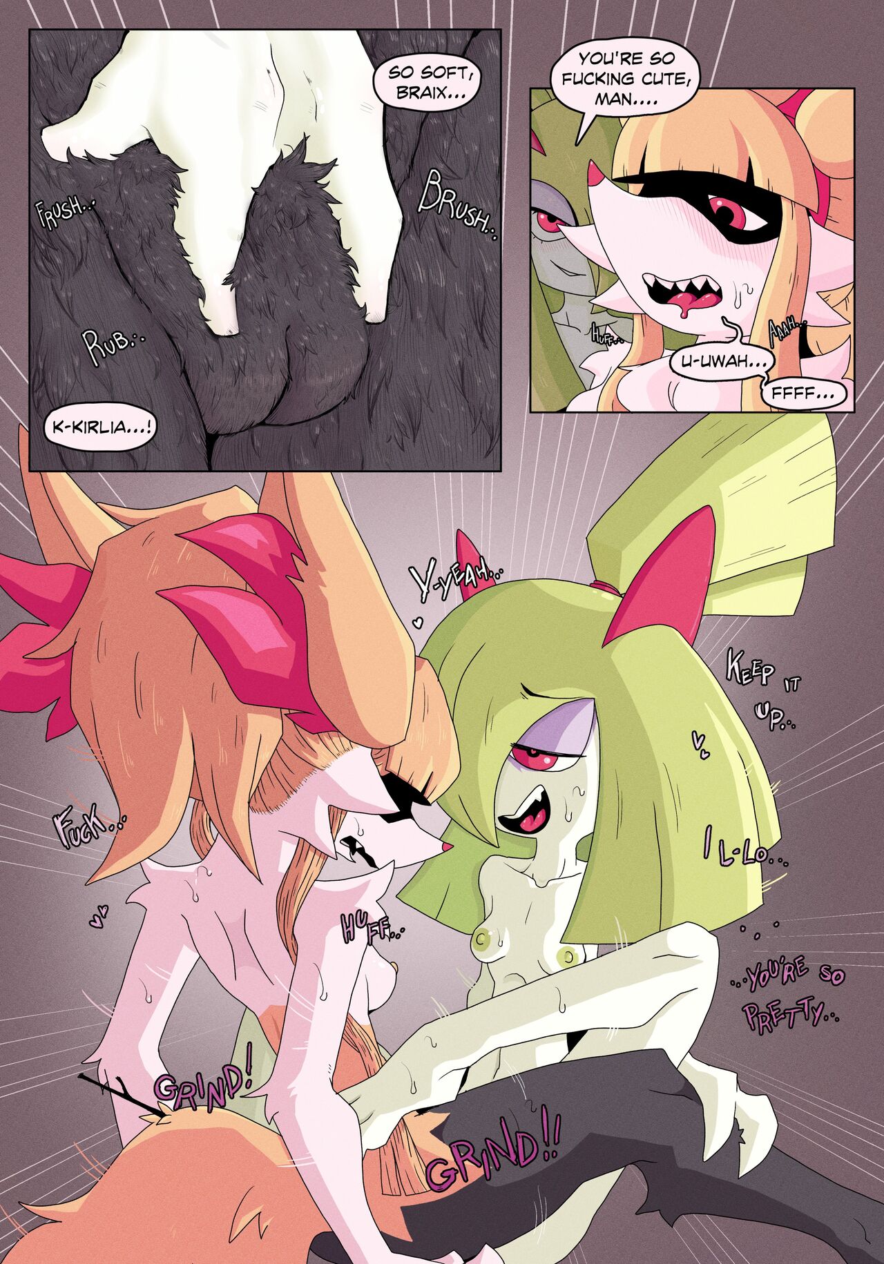 Kirlia and Braixen's Hospital Date page 3 full