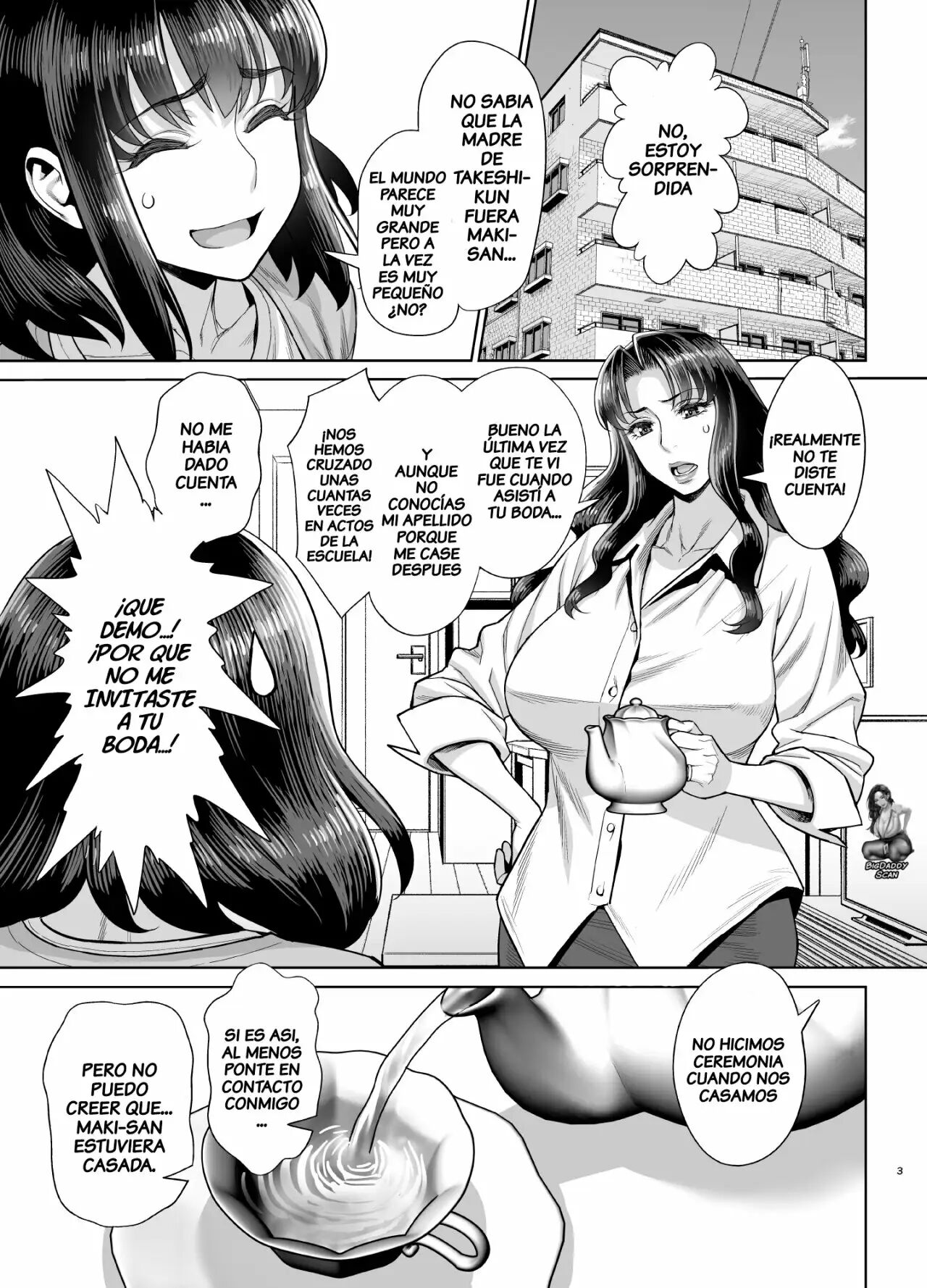 Yukari to Takeshi no Fucking Sankan-bi | El Jodido Dia De Visita De Yukari y Takeshi -Hermosa Mujer Casada Yukari Makimura 4- page 3 full