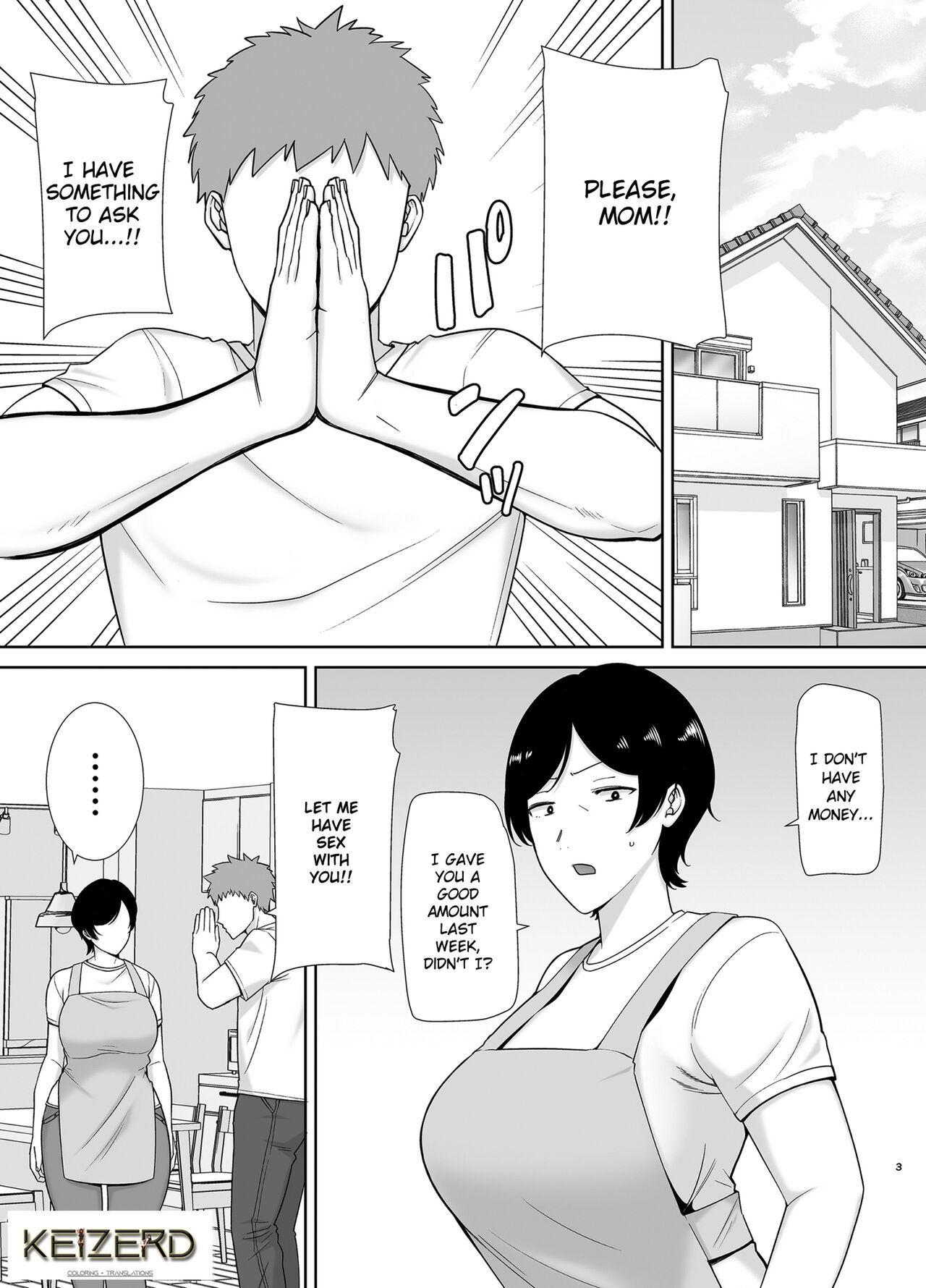 Mothers Are Wome Too! | Okaa-san dattee Onna Nandayo! page 3 full