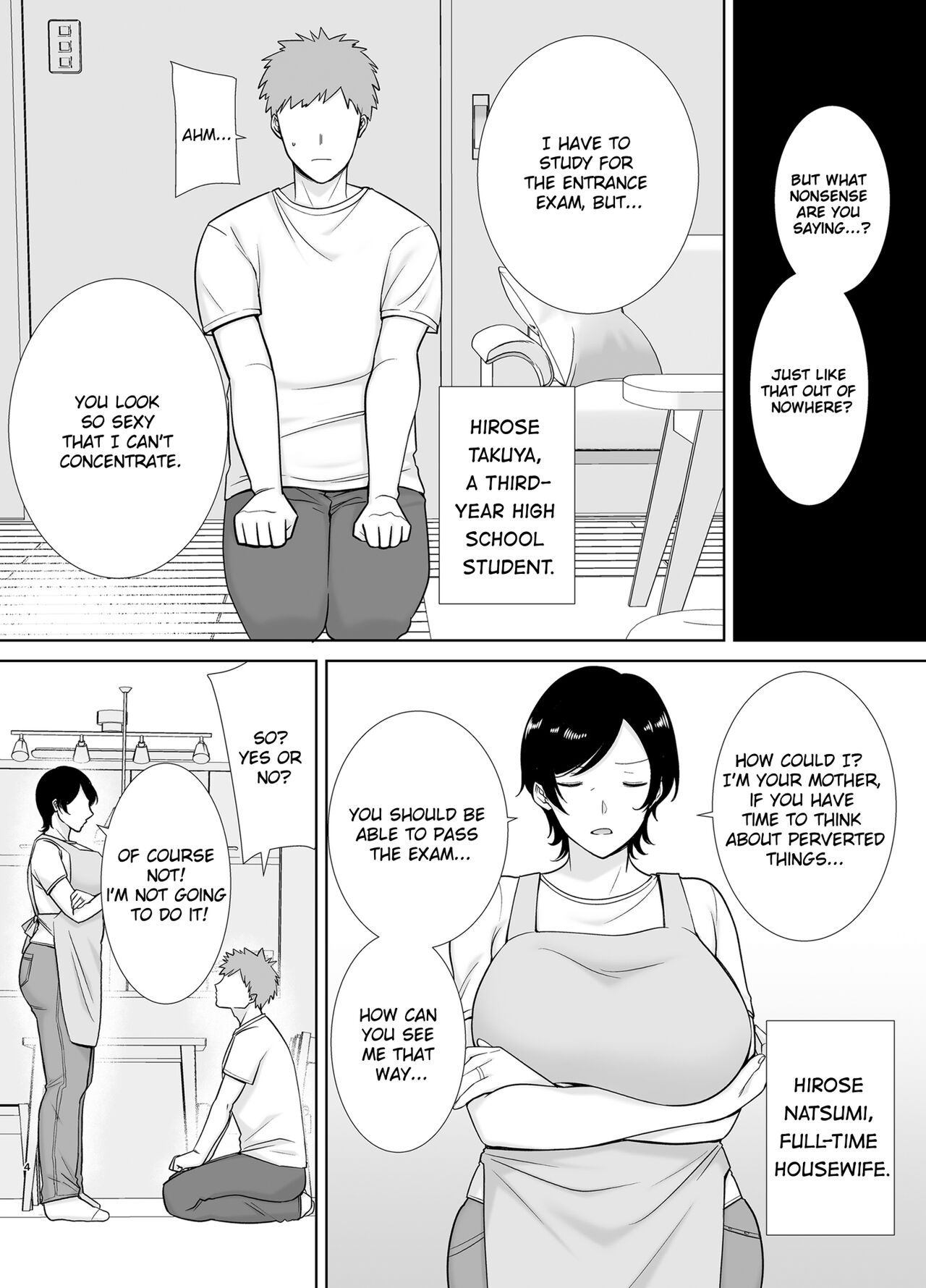 Mothers Are Wome Too! | Okaa-san dattee Onna Nandayo! page 4 full