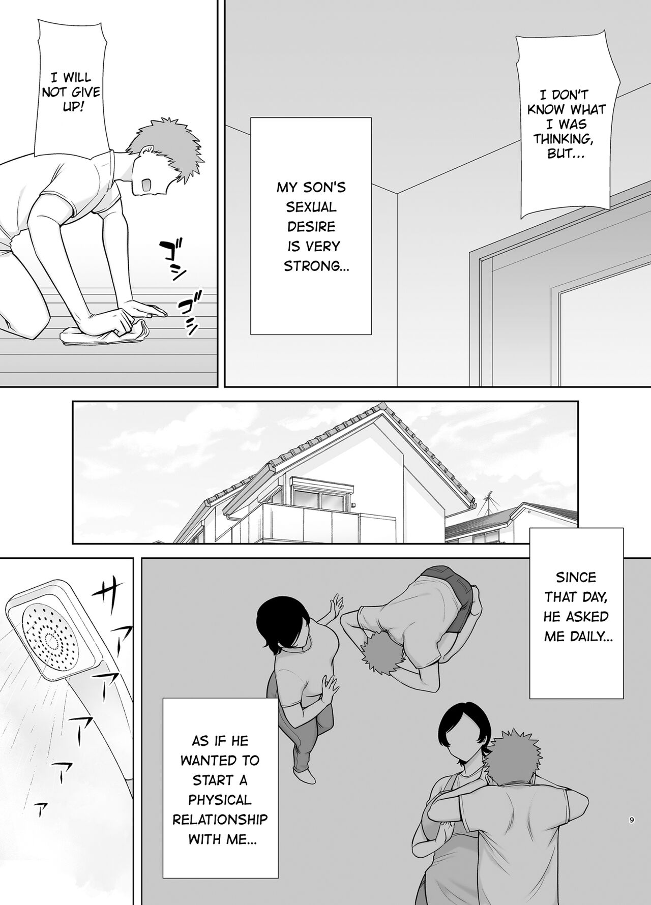 Mothers Are Wome Too! | Okaa-san dattee Onna Nandayo! page 9 full