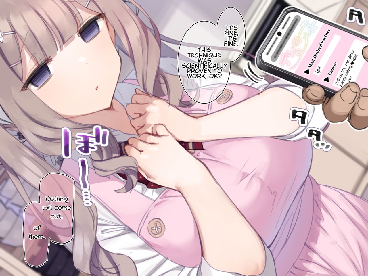 Sakunyuu &amp; Sakusei! Shibori Ai ❤ Diet Course | Milking Tits and Dicks! Lovely Milking Diet Course❤ page 7 full