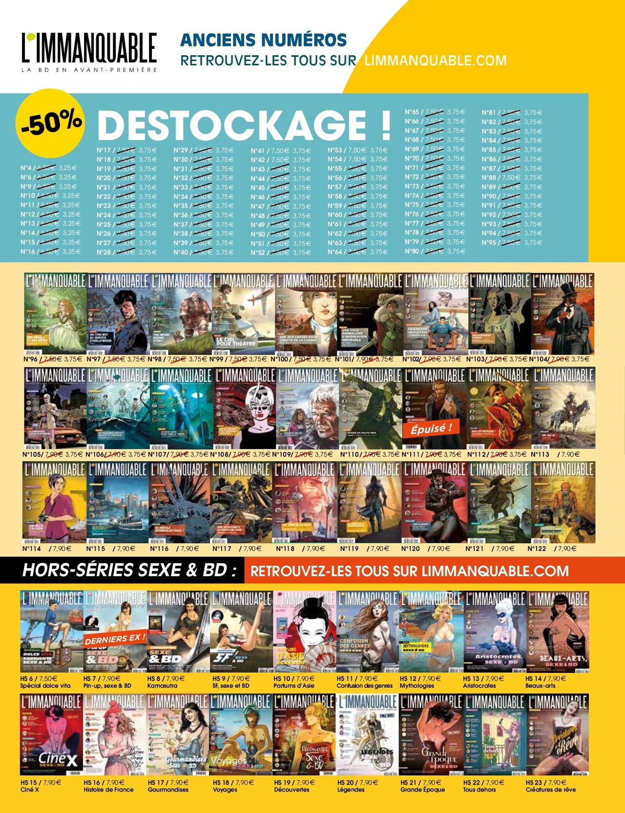L'Immanquable H.S. Spécial Érotisme N°23 - Créatures de Reve page 6 full