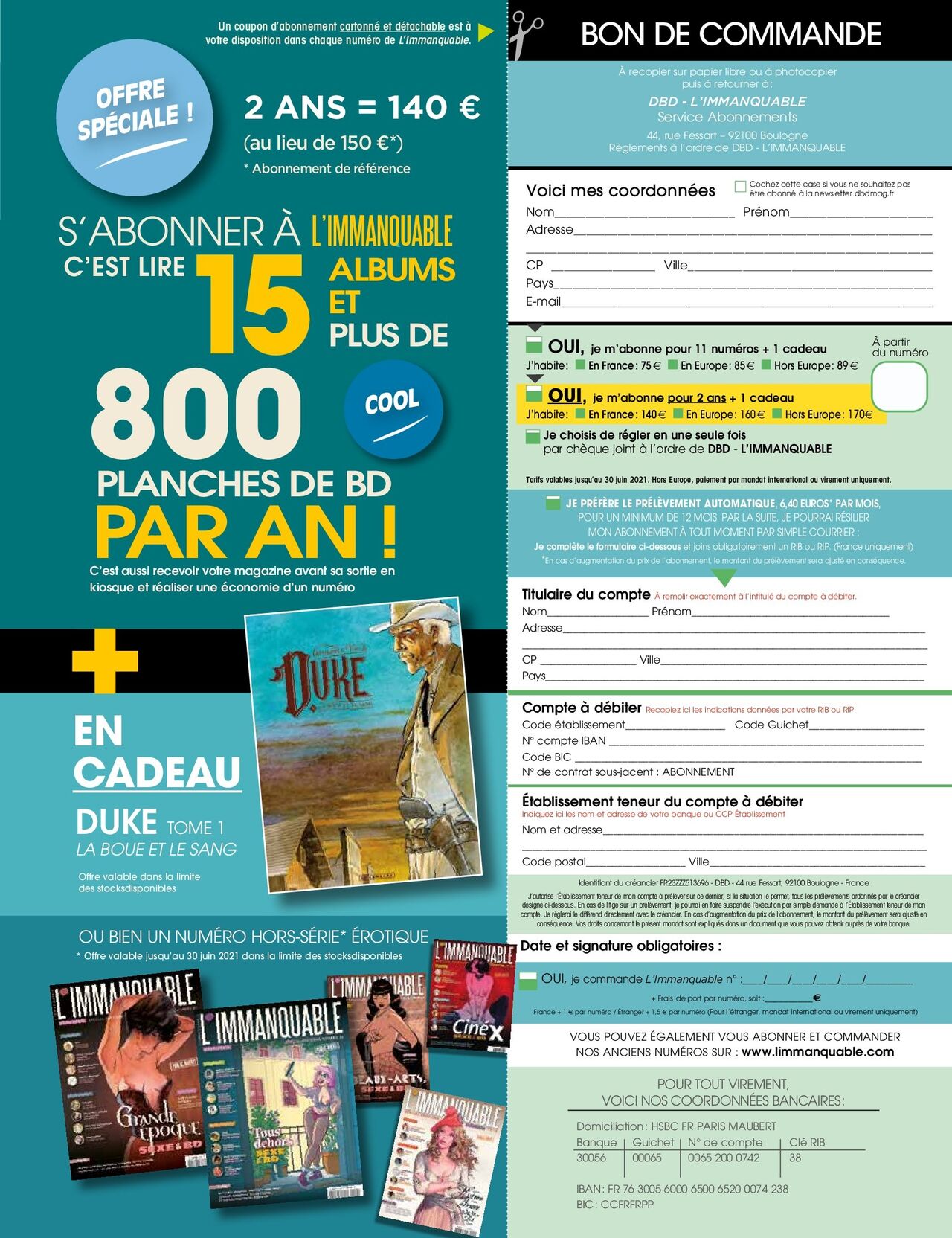 L'Immanquable H.S. Spécial Érotisme N°23 - Créatures de Reve page 7 full