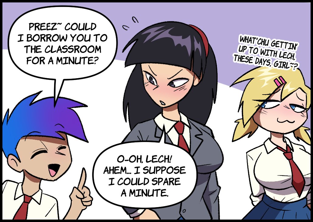 Lechery Academy #13: Lunchtime page 3 full
