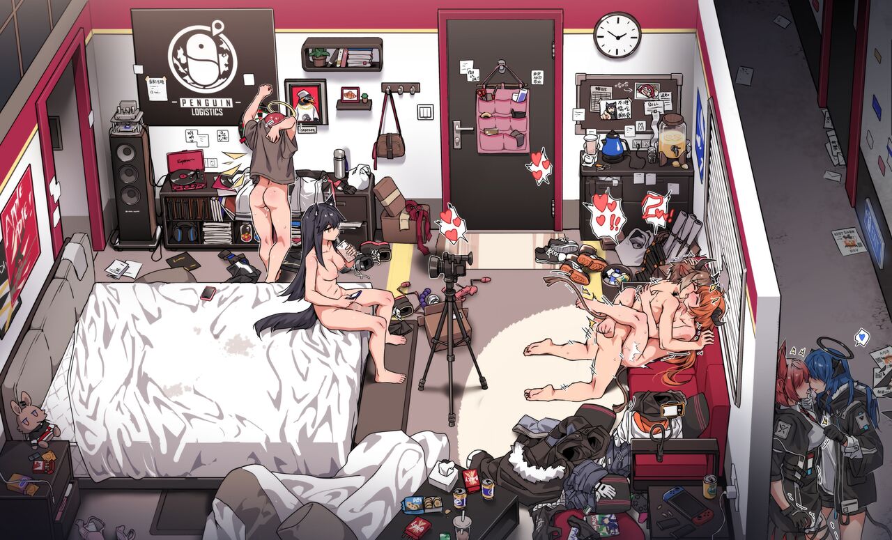 Penguin Sex Party page 6 full