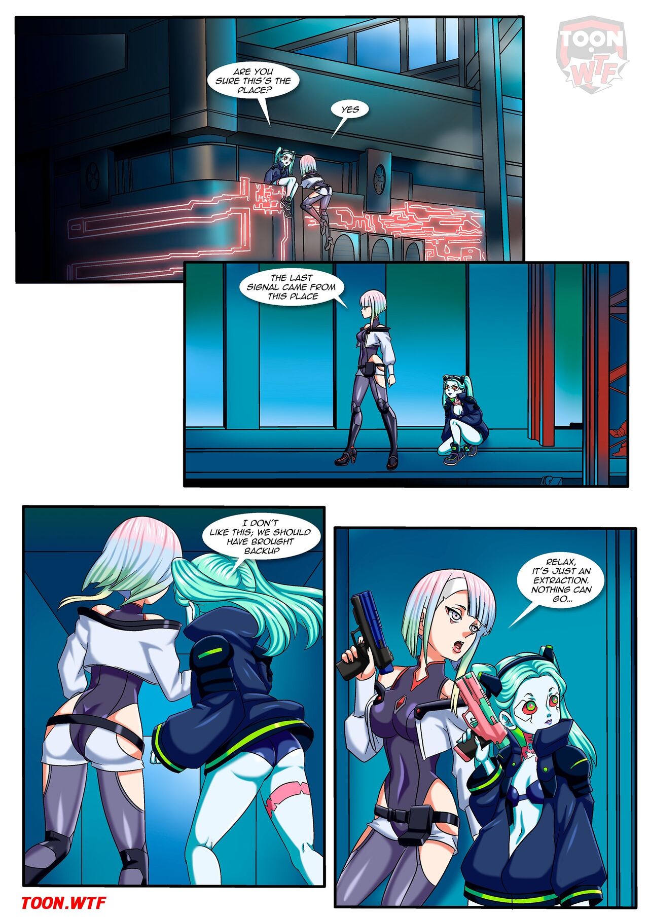 Cyberslaves 2077 Edgerunners | page 2 full