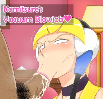 Kamitsure-san no Hyottoko Fella Haishin ♥ | Super Model Kamitsure's Slutty Blowjob-Face Stream ♥ cover