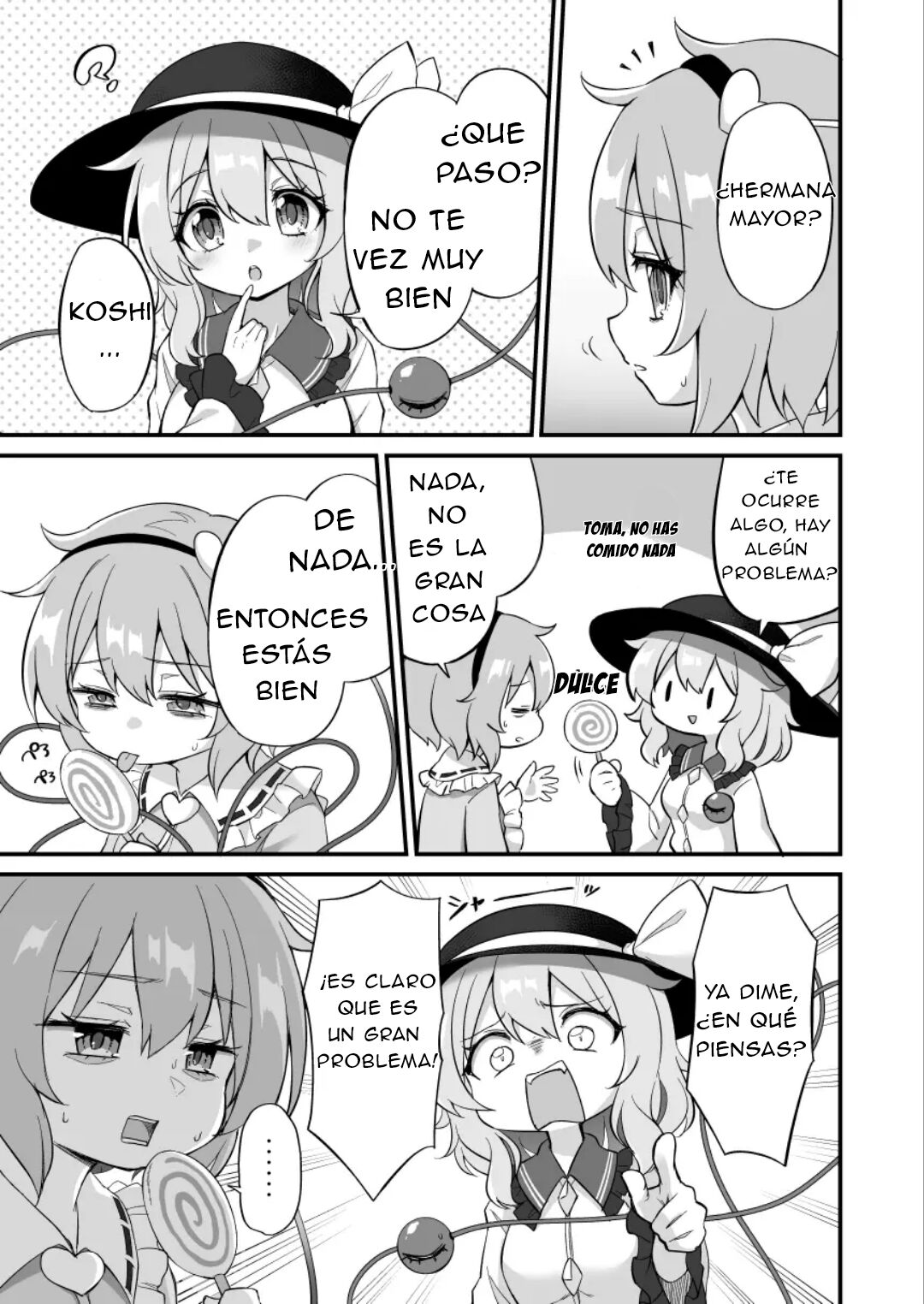 Komeiji Satori wa Sareru ga Mama ni | Satori Komeiji ¡Dejate Llevar! page 5 full