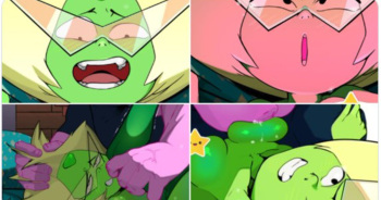 Steven Universe + Peridot - Yellow Elephant cover