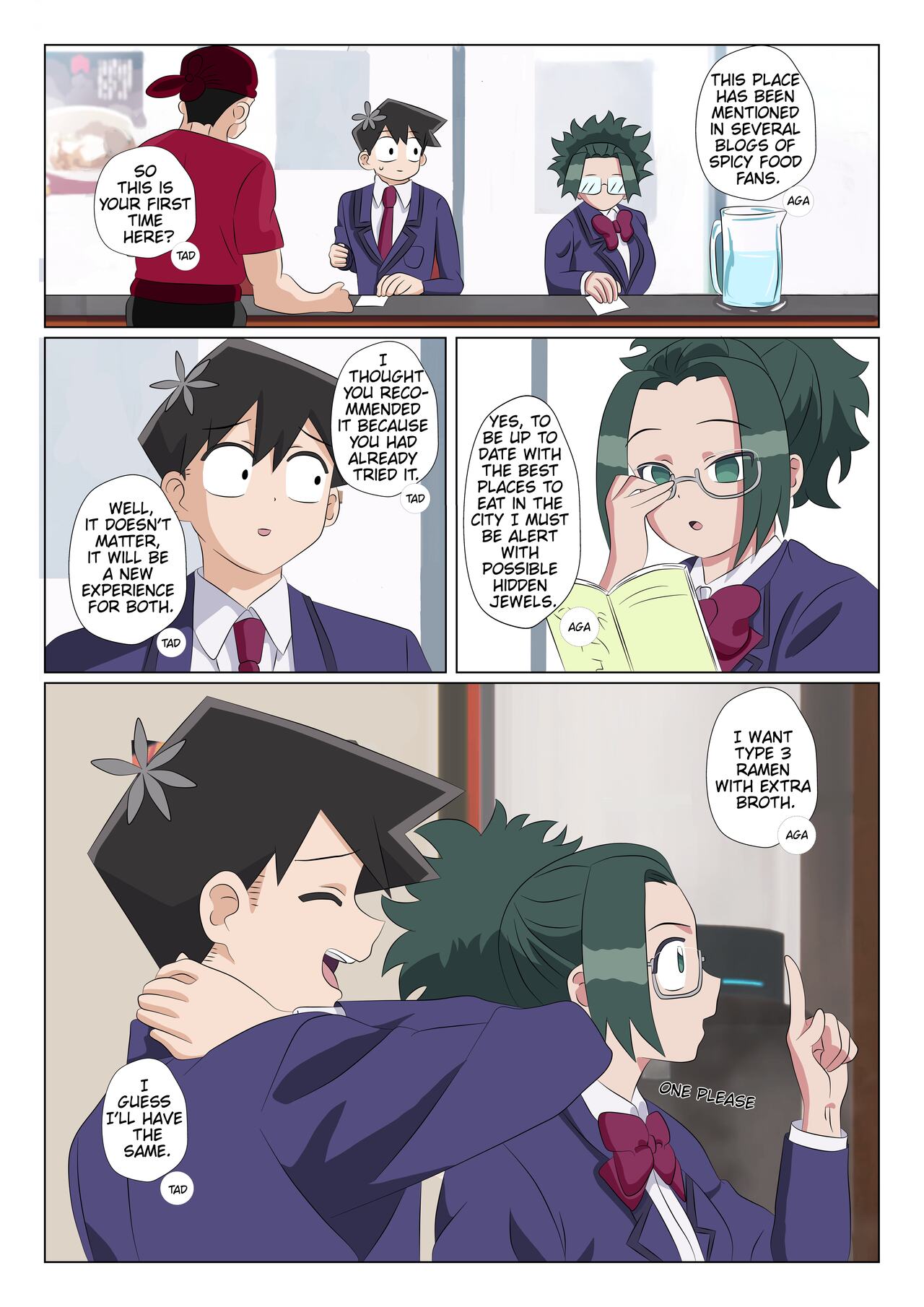 Tadano-kun can't cum alone 6 page 4 full