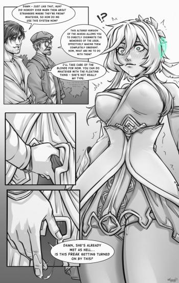 Lumine x Akasha Comic cover