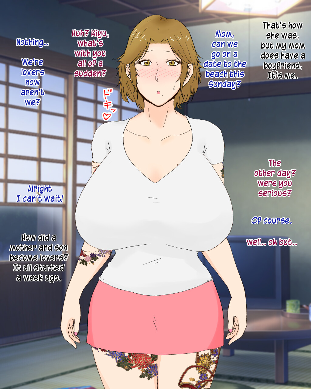 Boshi Renai Bojou ~Kaa-chan, Ore no Kodomo Unde Kure~ | Mother and Son's passionate longing page 5 full