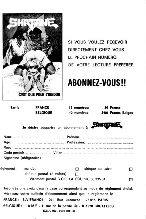 Shatane N°6 - Tragique 69 page 2 full
