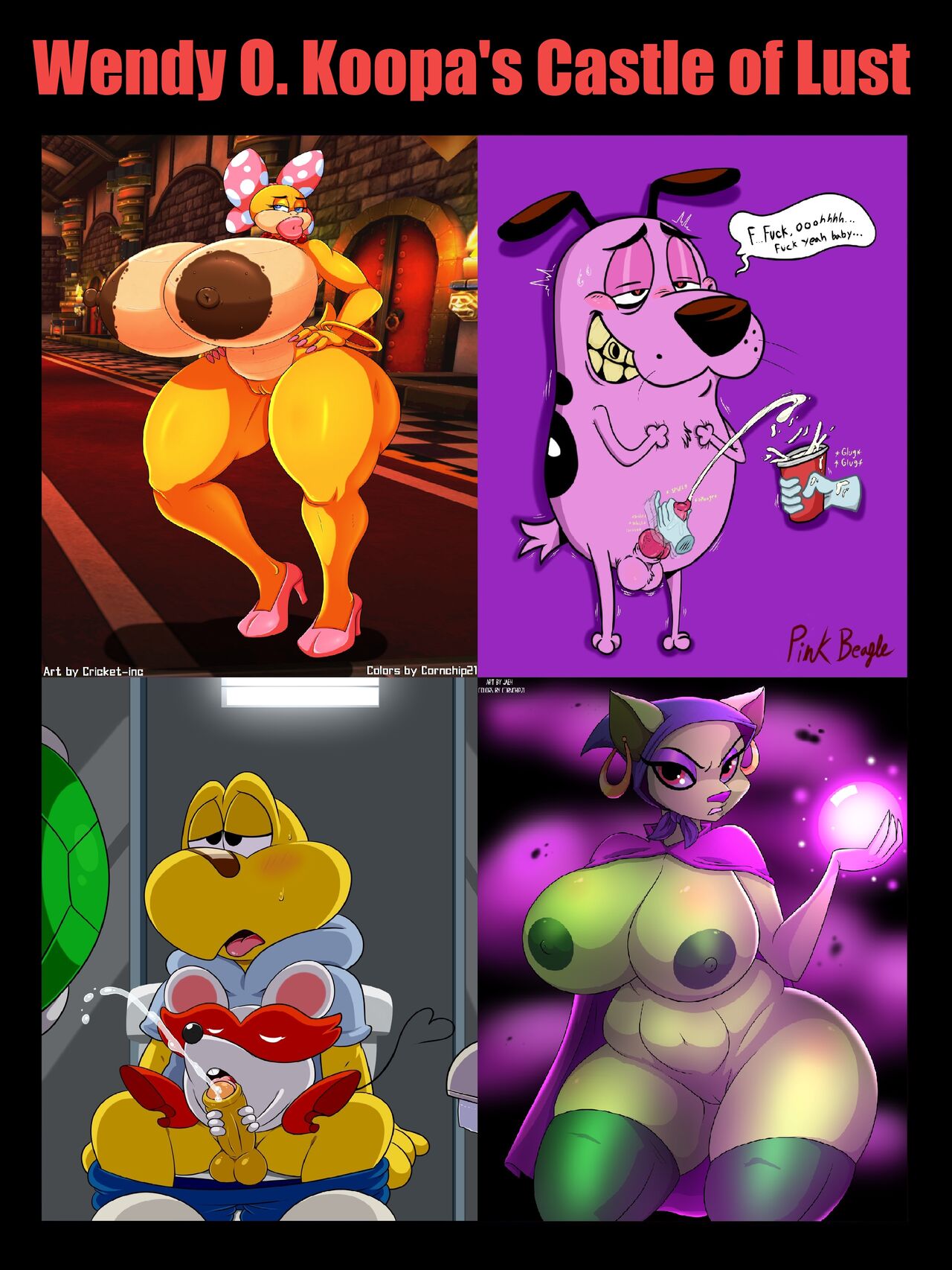 Wendy O. Koopa's Castle of Lust  ♂️♀️⚧️ ???? page 1 full