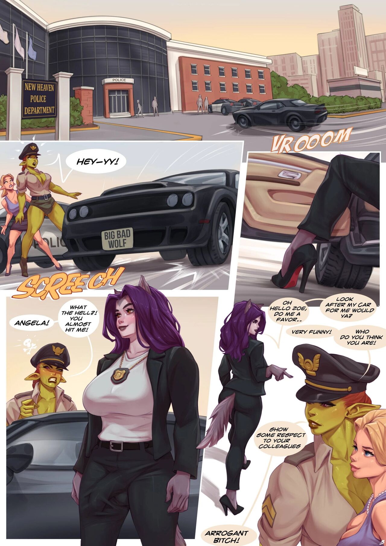 Red Hot Riding Hood  - 1.2 - shemale - english page 4 full