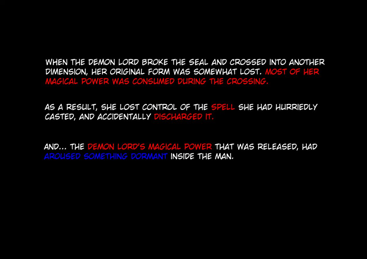 The Perverted Story of the Voluptuous, Dark Skinned Demon Lord Forced To Obey The Hero's Grandson page 8 full