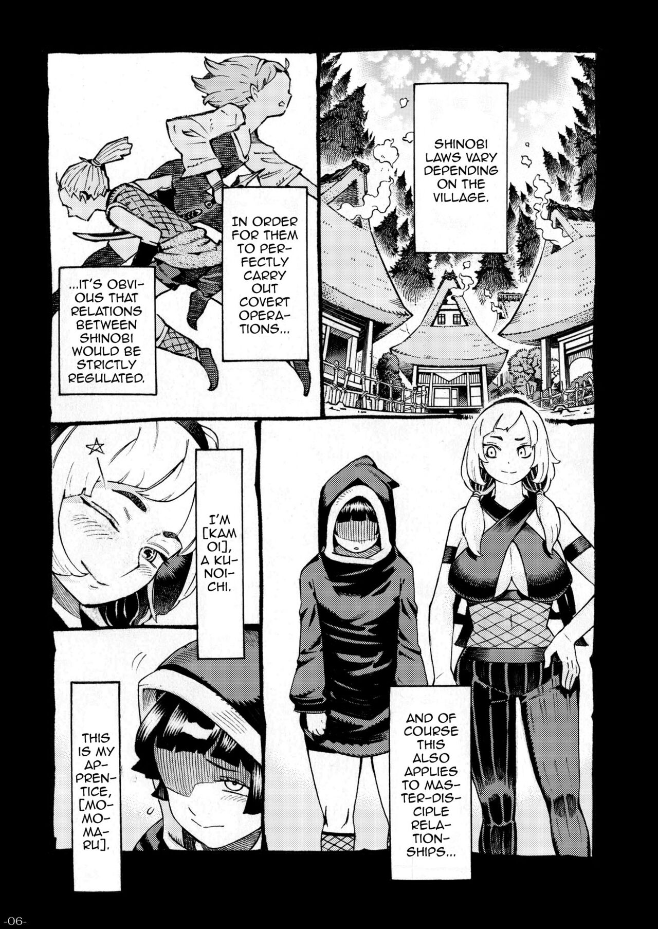 Kunoichi wa Deshi to Oshinobi de | A Kunoichi Sneaks Up On Her Disciple page 5 full