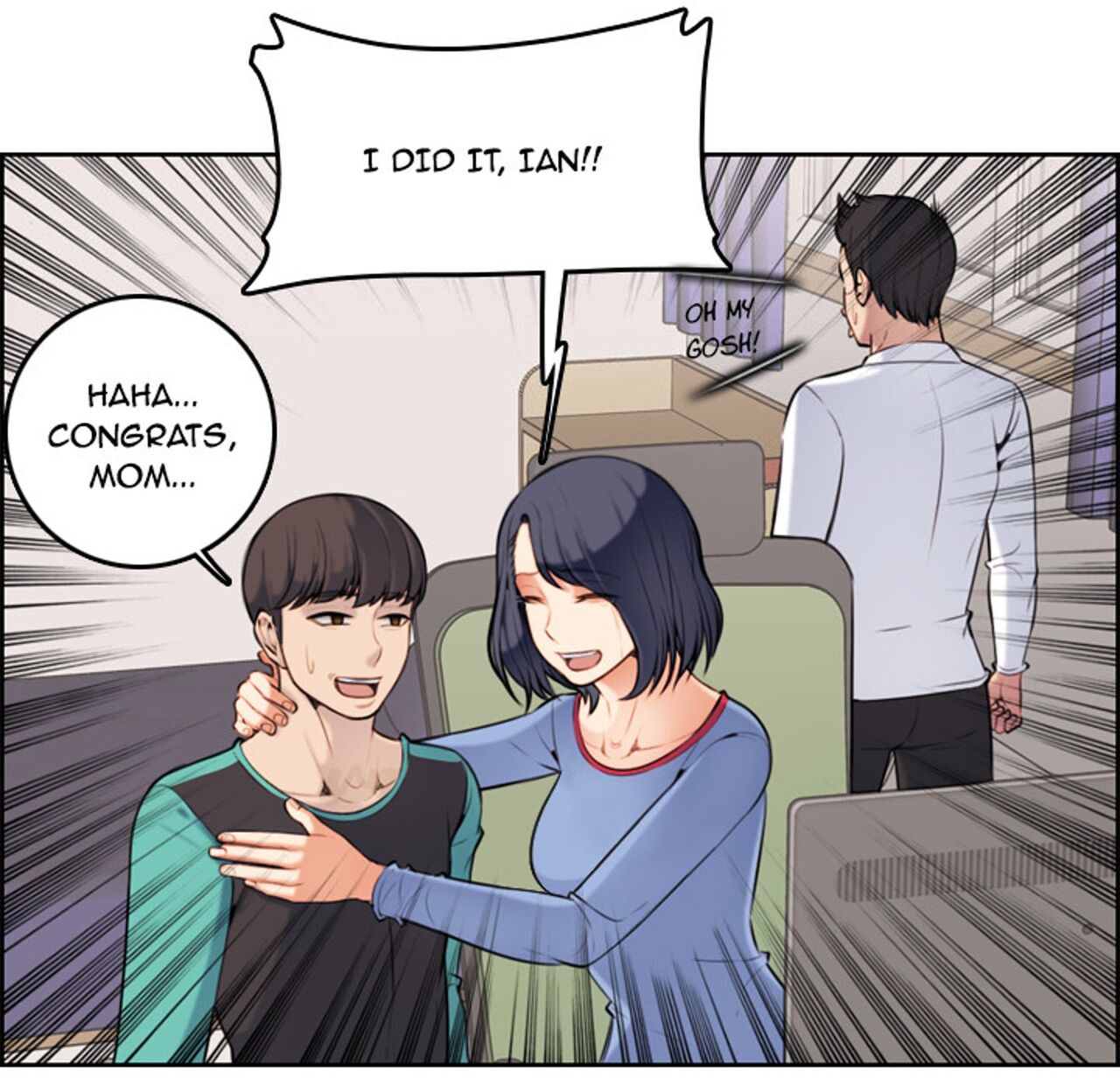Never Too Late / My Mom Is a Female College Student 0 - 25 page 4 full