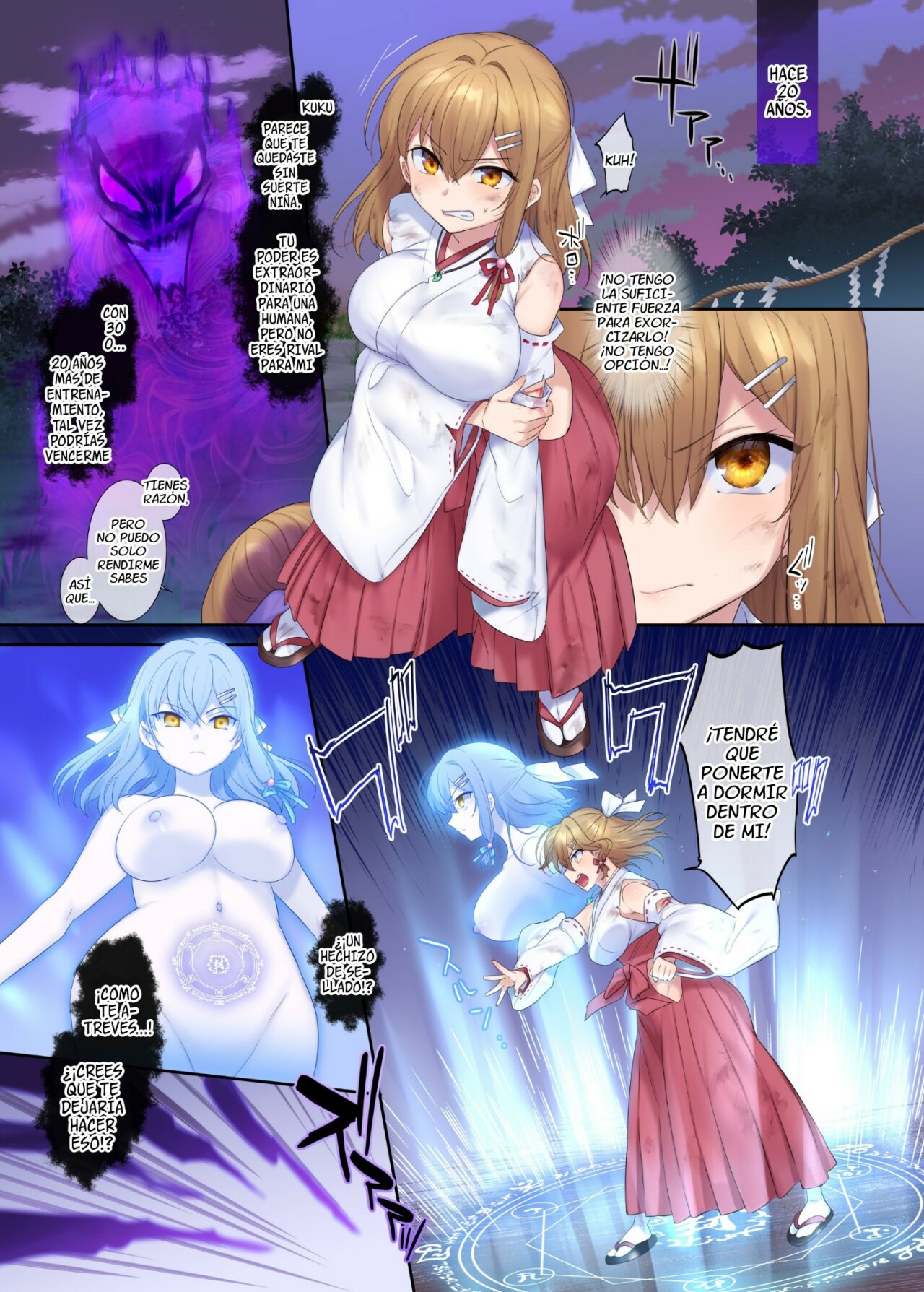Fuukon no Taimafujo ~Oyako ga Akuryo ni Somari Nottorareru made~ page 2 full