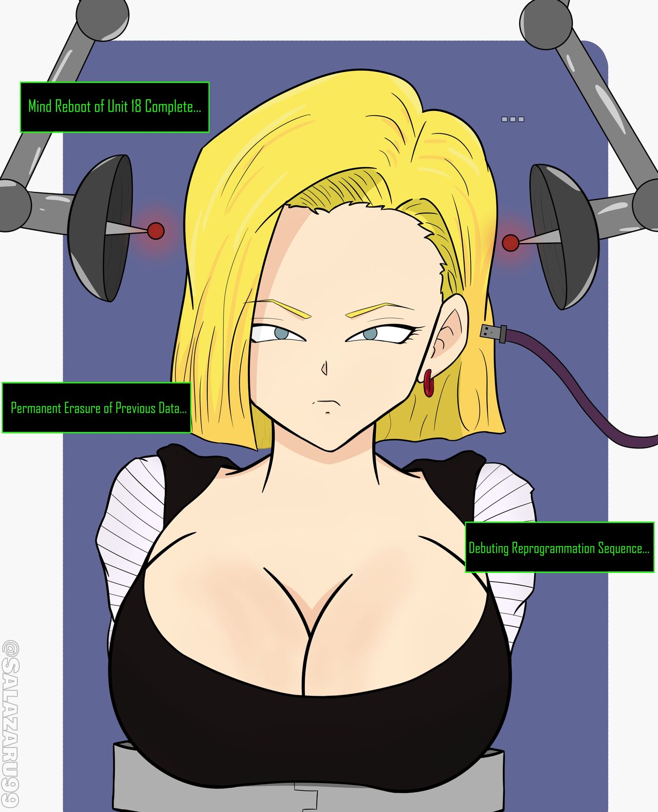 Android 18: Reprogrammed page 5 full