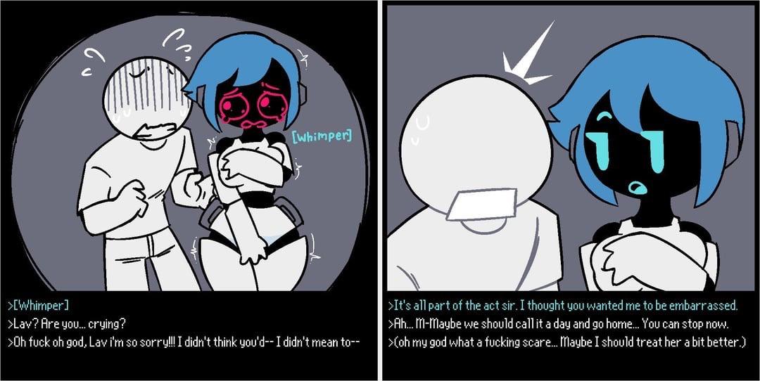Lav, The Customizable Android Maid page 8 full