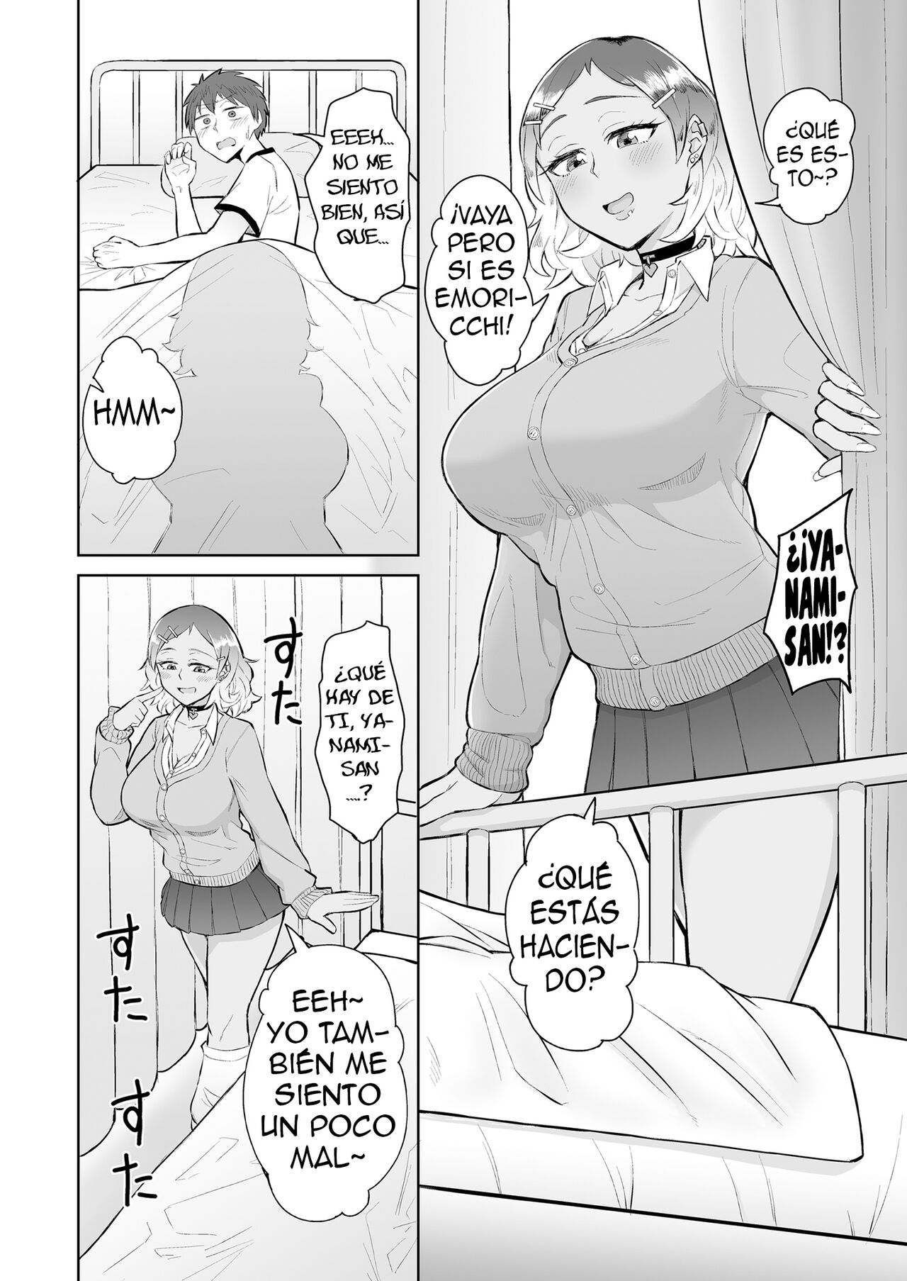 Bitch Gal to Shojo Sensei ni Hokenshitsu de Shiboritorareru | Siendo Exprimido En La Enfermeria Por Una Gal Puta Y Una Enfermera Virgen page 3 full