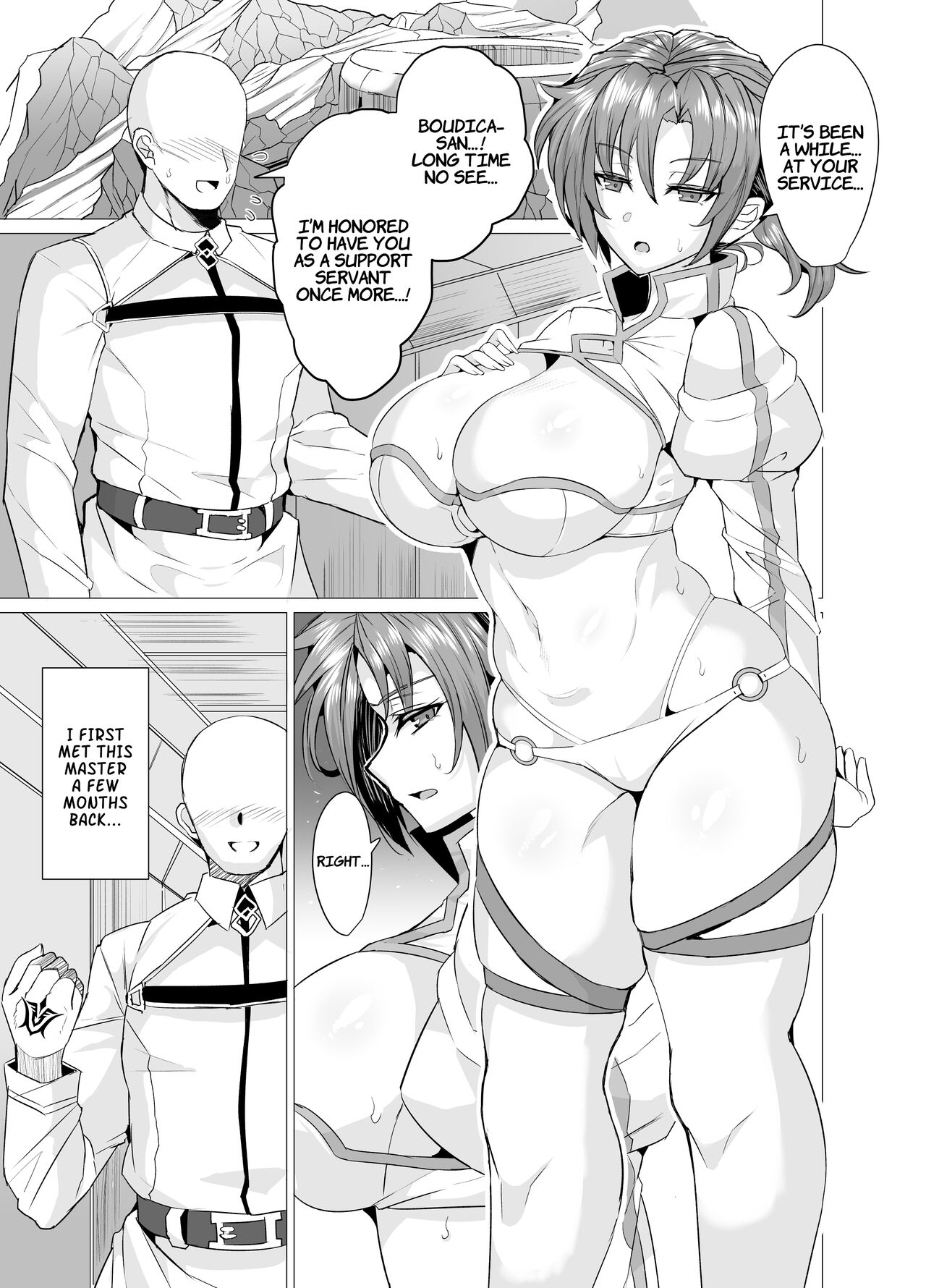 Budika mama to Mechakucha H Shitai!! | I Want To Do Lots Of Lewd Things With Mama Boudica!! page 2 full