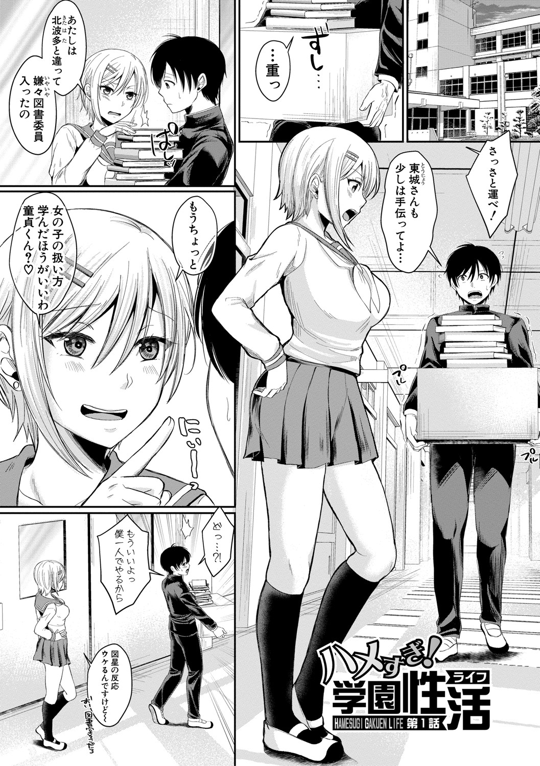 Hamesugi! Gakuen Life page 4 full